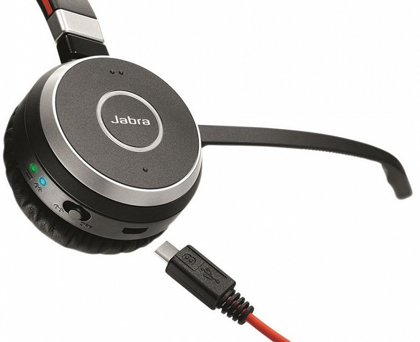 Беспроводная гарнитура Jabra Evolve 65 Stereo UC 6599-823-499 (Black) купить в интернет-магазине icover