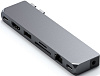 Хаб Satechi USB-C Pro Hub Max ST-UCPHMXS для MacBook Pro 2021 (Space Grey) купить в интернет-магазине icover