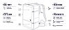 Рюкзак Pacsafe Vibe 40 60310802 (Gray Camo) купить в интернет-магазине icover