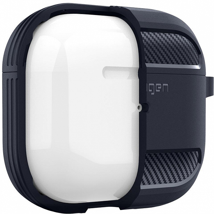 Чехол Spigen Rugged Armor (ASD01980) для AirPods 3 (Gray) купить в интернет-магазине icover