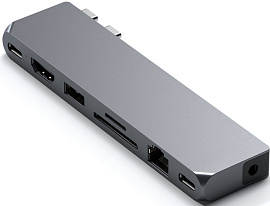 Купить хаб satechi usb-c pro hub max st-ucphmxs для macbook pro 2021 (space grey) в Москве. В нашем каталоге интернет-магазина icover.ru вы можете ознакомиться с ценами, подробным описанием, фотографиями и техническими характеристиками. Низкие цены. Высокое качество. Доставка по России. Заказать товары по телефону +7(495)229-39-50 Хаб Satechi USB-C Pro Hub Max ST-UCPHMXS для MacBook Pro 2021 (Space Grey) купить в интернет-магазине icover
