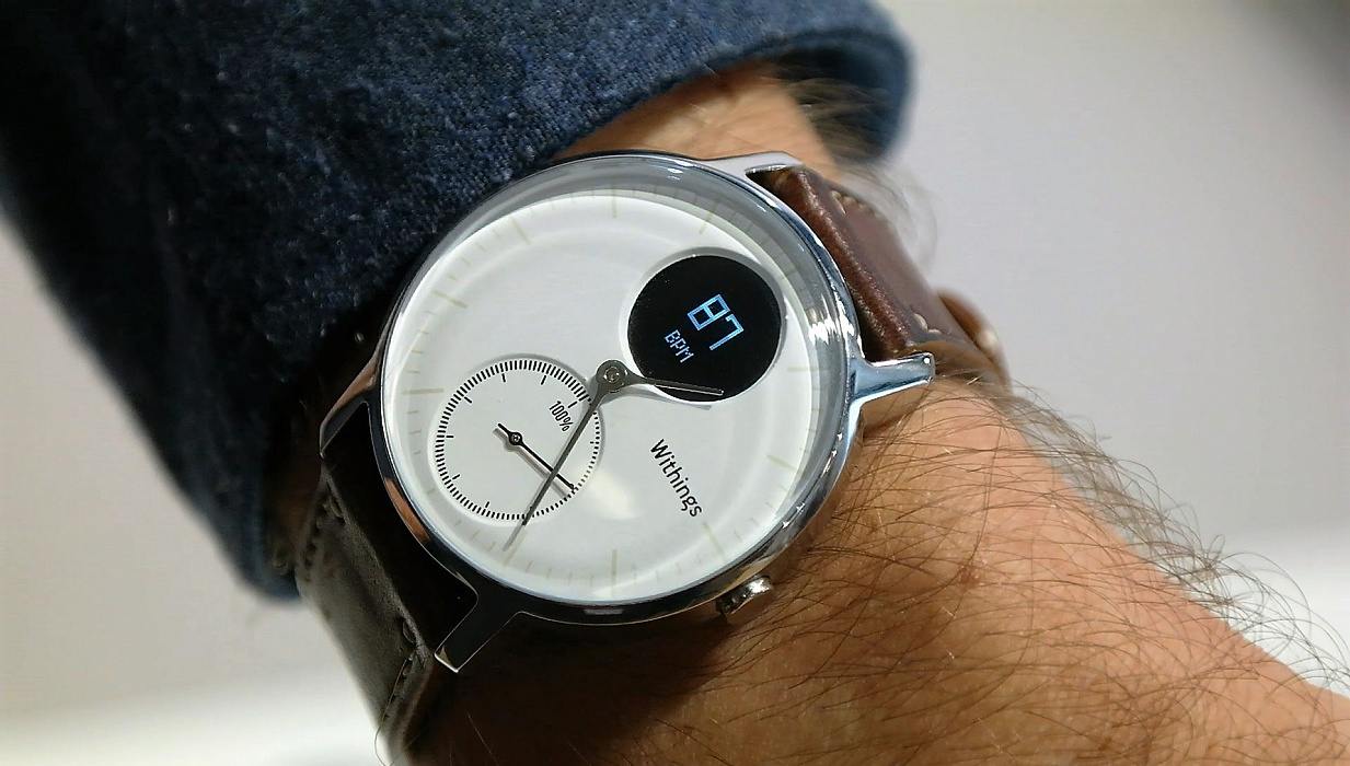 Умные часы Withings Steel HR Sport (White) купить в интернет-магазине icover