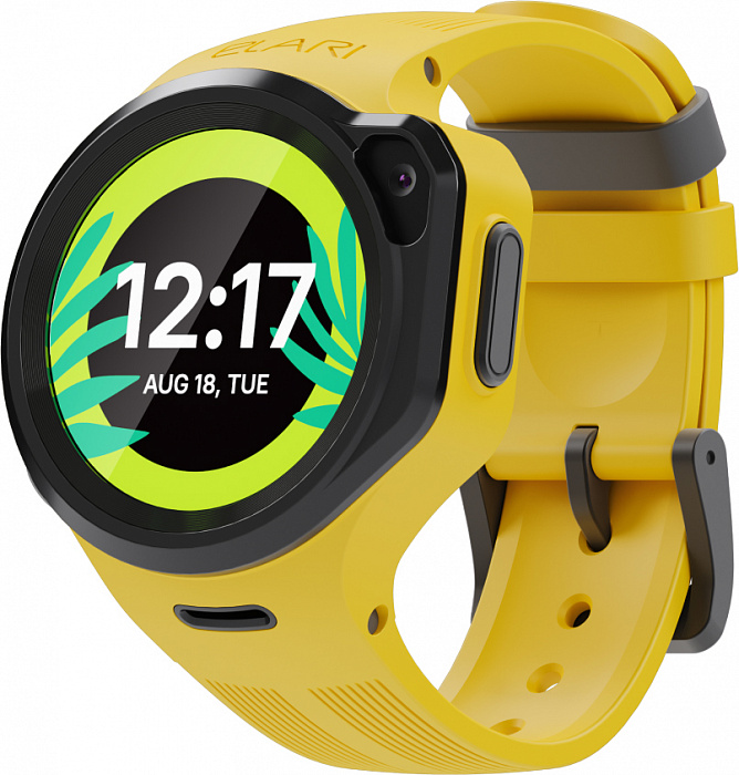 Детские умные часы Elari KidPhone 4GR (Yellow) купить в интернет-магазине icover