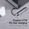 USB-концентратор Baseus Mechanical eye Six-in-one CAHUB-J0G (Grey) купить в интернет-магазине icover