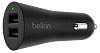 Автомобильное зарядное устройство Belkin BoostUp 2-Port Car Charger F8J221bt04-BLK (Black) купить в интернет-магазине icover