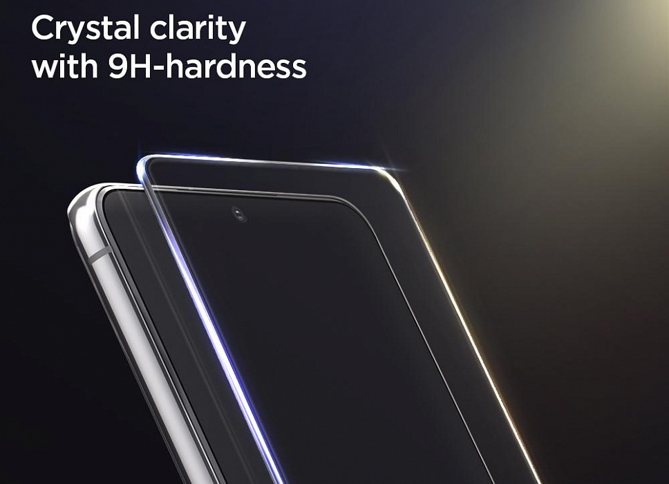 Защитное стекло Spigen EZ Fit GLAS.tR Slim 2 Pack (AGL02537) для Samsung Galaxy S21 Plus (Clear) купить в интернет-магазине icover