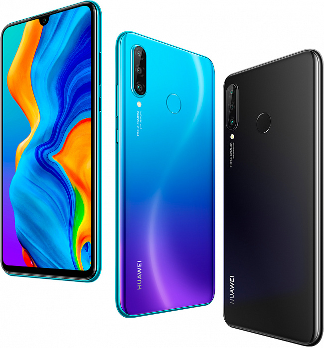 Смартфон Huawei P30 Lite (MAR-LX1M) 4/128 Gb (Black) купить в интернет-магазине icover