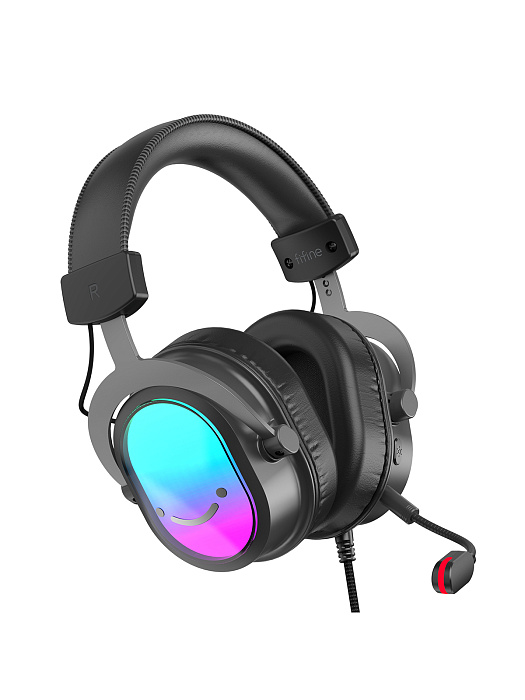 Игровые наушники Fifine H16 Gaming Headsets (Black) купить в интернет-магазине icover