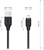 Кабель-переходник для iPod, iPhone, iPad Aukey CB-AL2 USB to Lightning (Black) купить в интернет-магазине icover