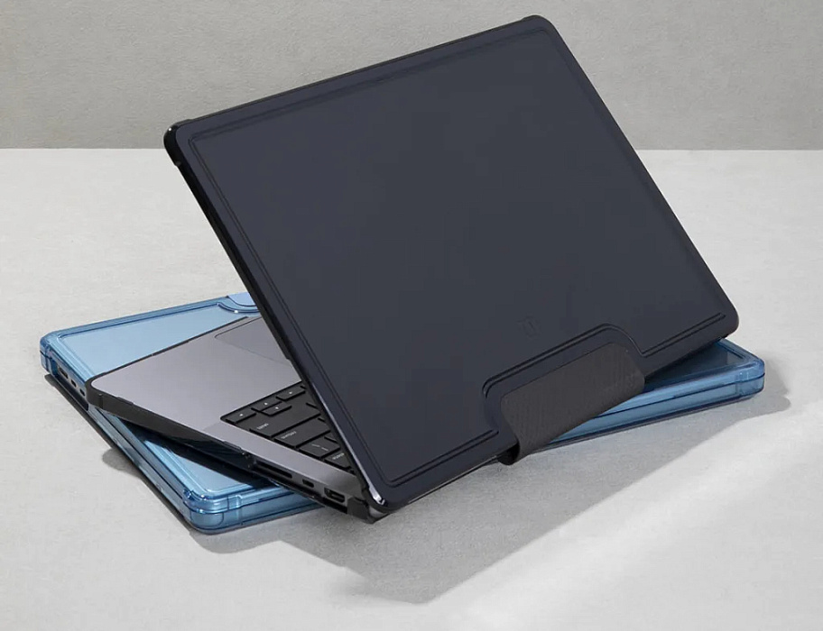 Чехол UAG Lucent для MacBook Pro 14'' M1 PRO / M1 MAX 2021 (Ice/Black) купить в интернет-магазине icover