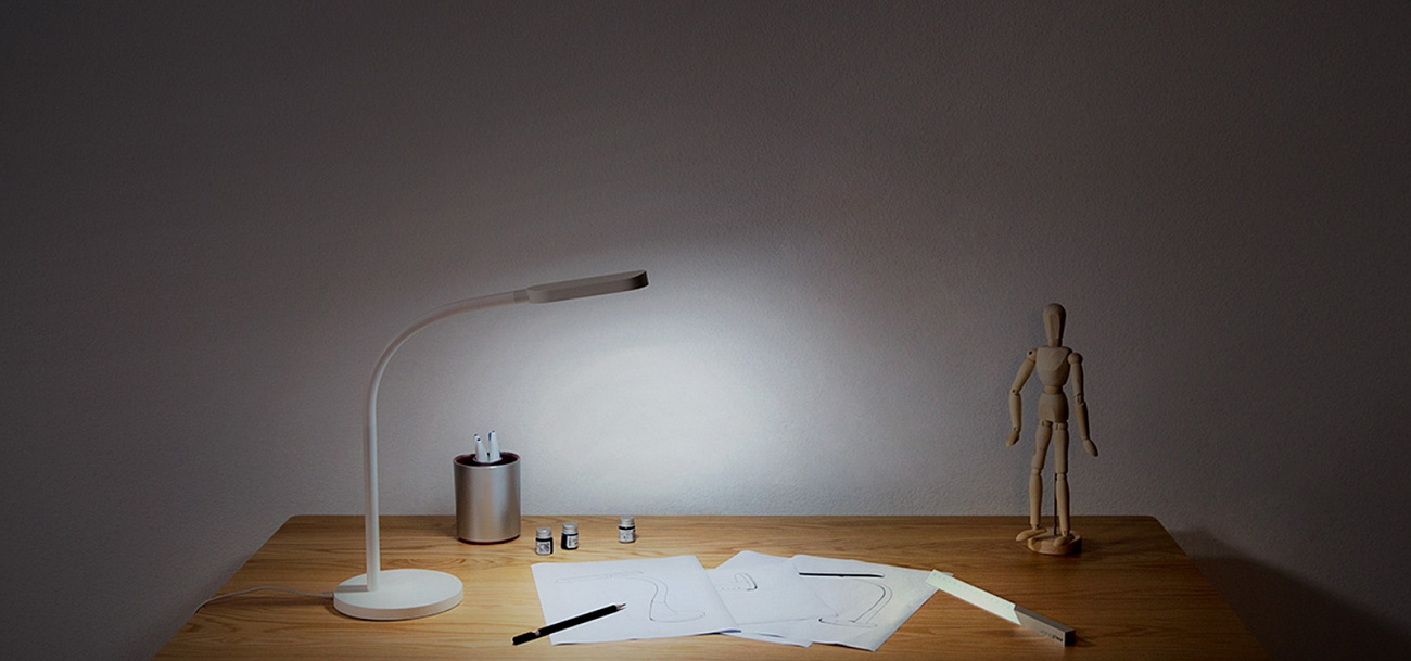 Настольная лампа Xiaomi Yeelight LED Desk Lamp YLTD02YL (White) купить в интернет-магазине icover
