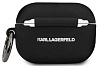 Чехол Karl Lagerfeld Silicone Case (KLACAPSILGLBK) для AirPods Pro (Black) купить в интернет-магазине icover