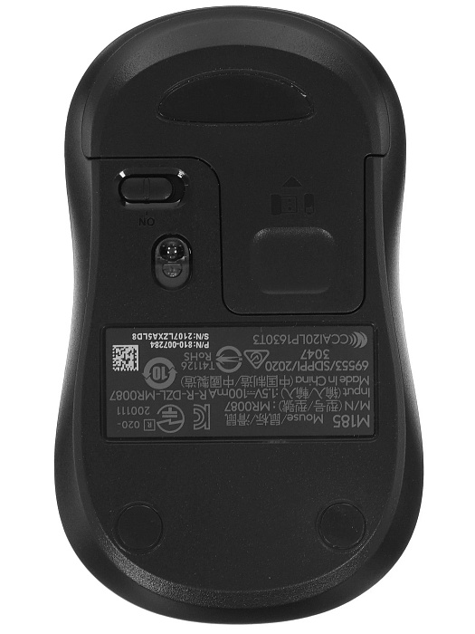 Мышь беспроводная Logitech M185 910-002633 (Red) купить в интернет-магазине icover