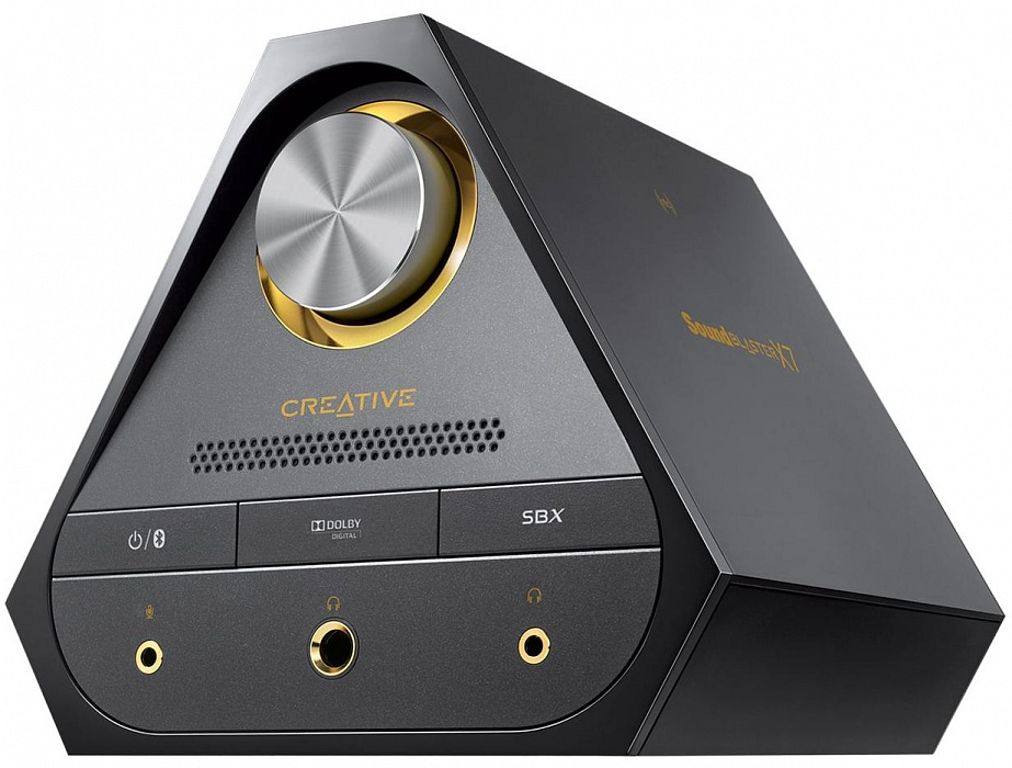 Внешняя звуковая карта Creative Sound Blaster X7 (Black) купить в интернет-магазине icover