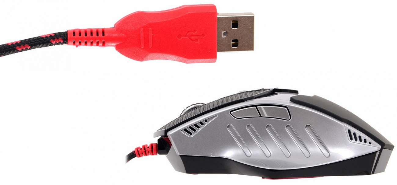 A4Tech Bloody TL8 Terminator - игровая проводная мышь (Black/Silver) купить в интернет-магазине icover