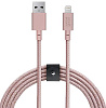 Кабель для iPod, iPhone, iPad Native Union Belt Cable (BELT-KV-L-ROSE-2) USB to Lightning 1.2m (Pink) купить в интернет-магазине icover
