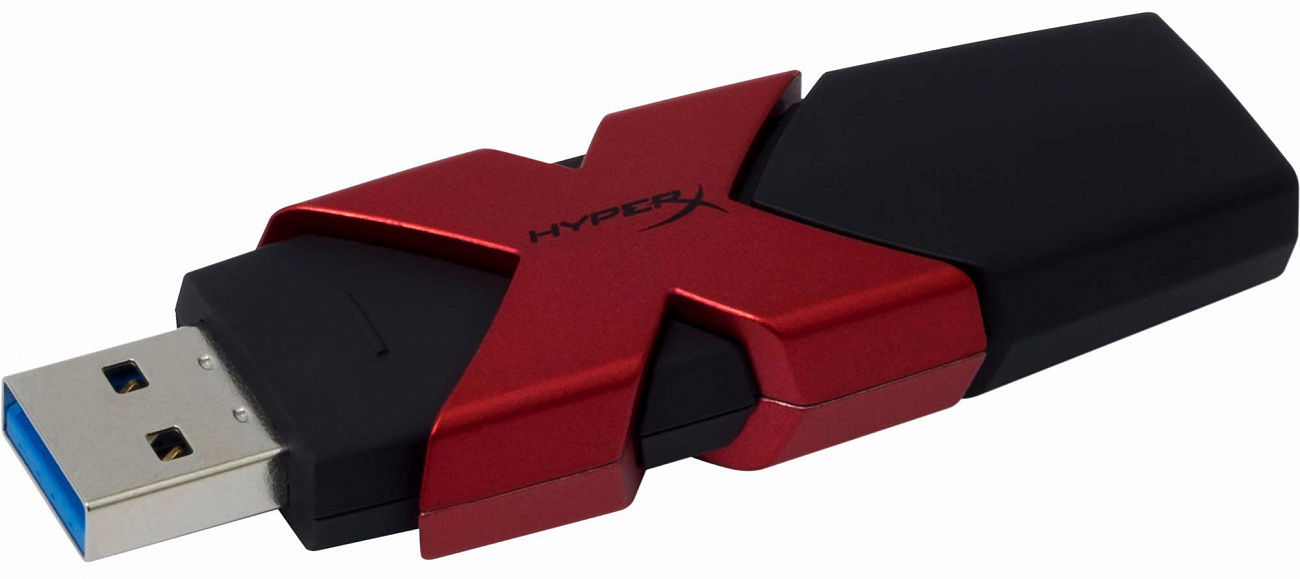 Флеш-накопитель Kingston XyperX Savage 128Gb HXS3/128GB (Black) купить в интернет-магазине icover