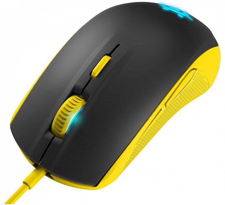 SteelSeries Rival 100 (62340) - оптическая мышь (Proton Yellow) купить в интернет-магазине icover