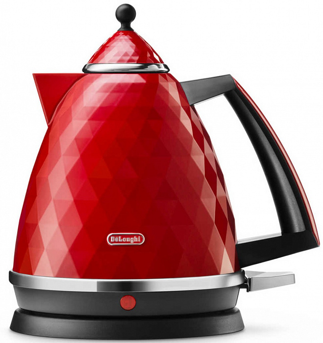 DeLonghi Brillante (KBJ 2001.R)  - чайник электрический (Red) купить в интернет-магазине icover