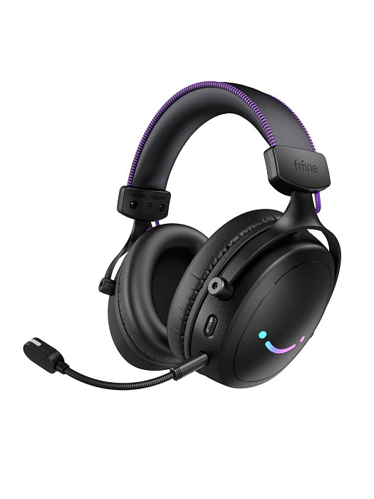 Беспроводная игровая гарнитура Fifine HT6 Gaming Headsets (Black) купить в интернет-магазине icover