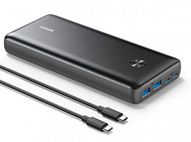 Купить внешний аккумулятор anker powercore iii elite 25600 mah a1291h11 (black) в Москве. В нашем каталоге интернет-магазина icover.ru вы можете ознакомиться с ценами, подробным описанием, фотографиями и техническими характеристиками. Низкие цены. Высокое качество. Доставка по России. Заказать товары по телефону +7(495)229-39-50 Внешний аккумулятор Anker PowerCore III Elite 25600 mAh A1291H11 (Black) купить в интернет-магазине icover