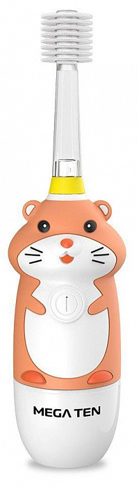 Детская зубная щетка Mega Ten Sonic Kids Хомячок (Orange) купить в интернет-магазине icover