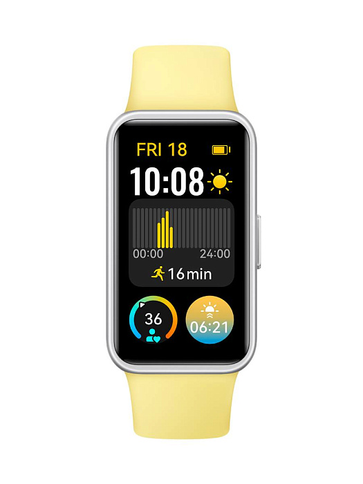 Умные часы Huawei Band 9 KIM-B19 (Lemon Yellow) купить в интернет-магазине icover
