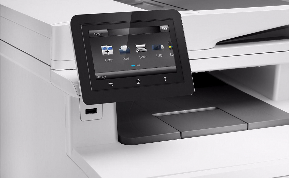 Лазерное МФУ HP Color LaserJet Pro M377dw M5H23A (White) купить в интернет-магазине icover