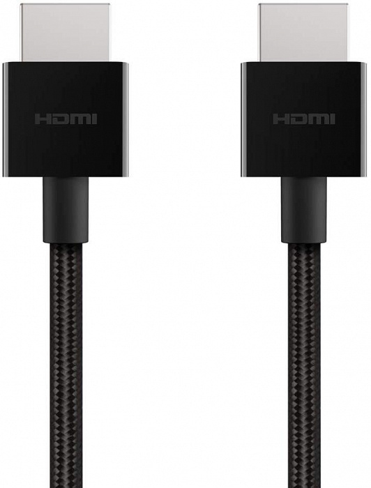 Кабель Belkin Ultra HD High Speed 4К/8К HDMI 2.1 (AV10176bt1M-BLK) 1м (Black) купить в интернет-магазине icover