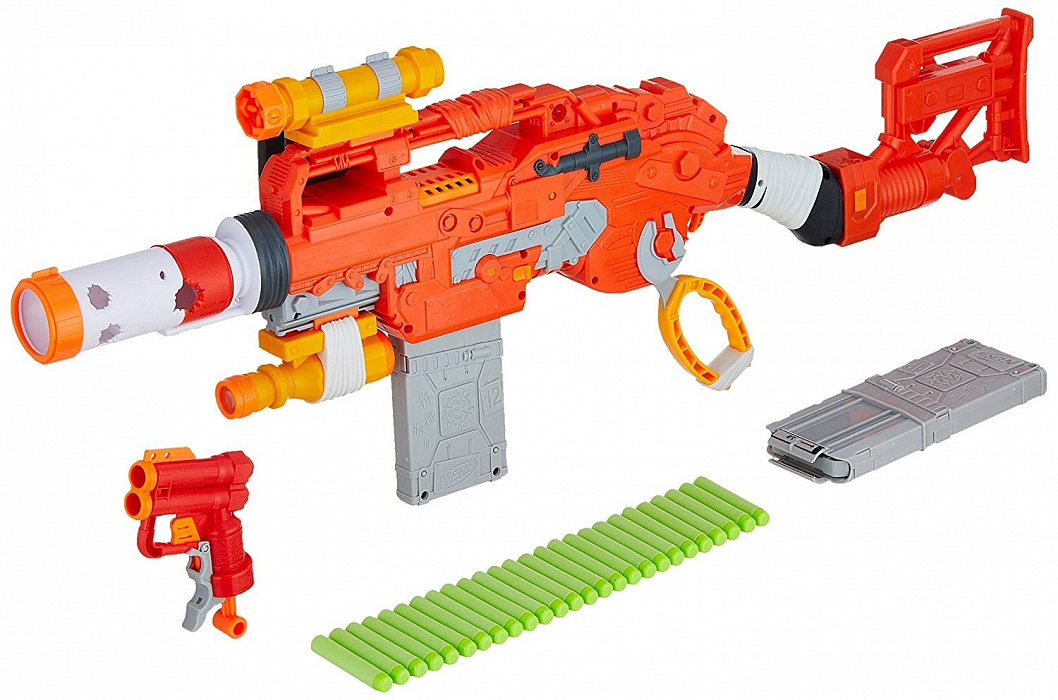 Бластер Hasbro Nerf Zombie Strike Scravenger (E1754) купить в интернет-магазине icover