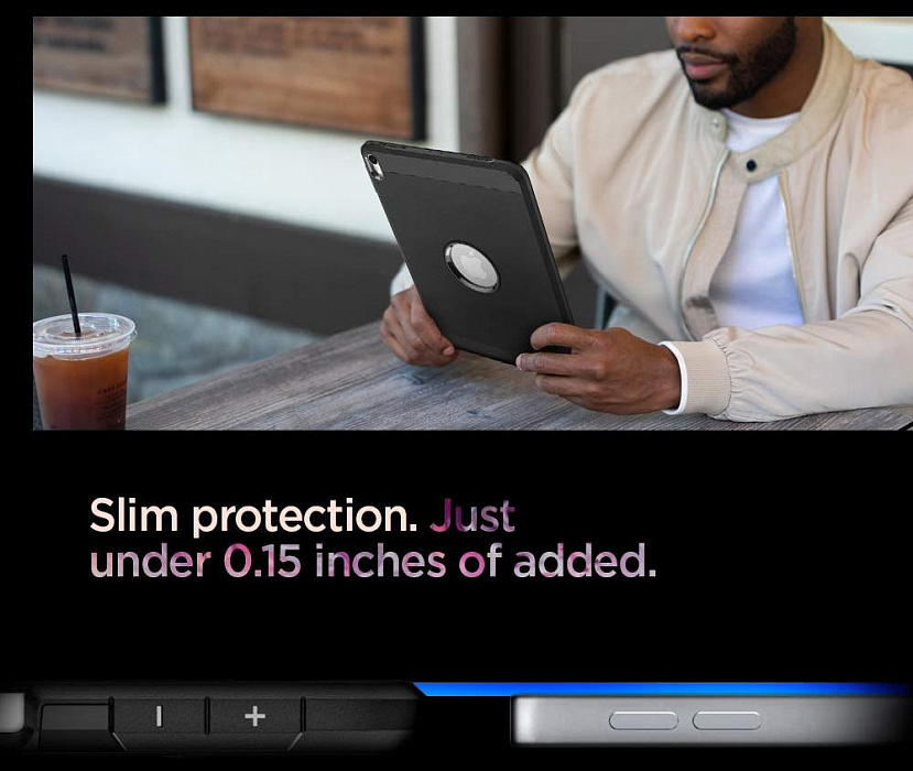 Чехол Spigen Tough Armor (068CS25200) для iPad Pro 12.9" 2018 (Black) купить в интернет-магазине icover