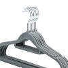Вешалка-плечики для одежды Ridberg Velvet 50 шт (Grey) купить в интернет-магазине icover