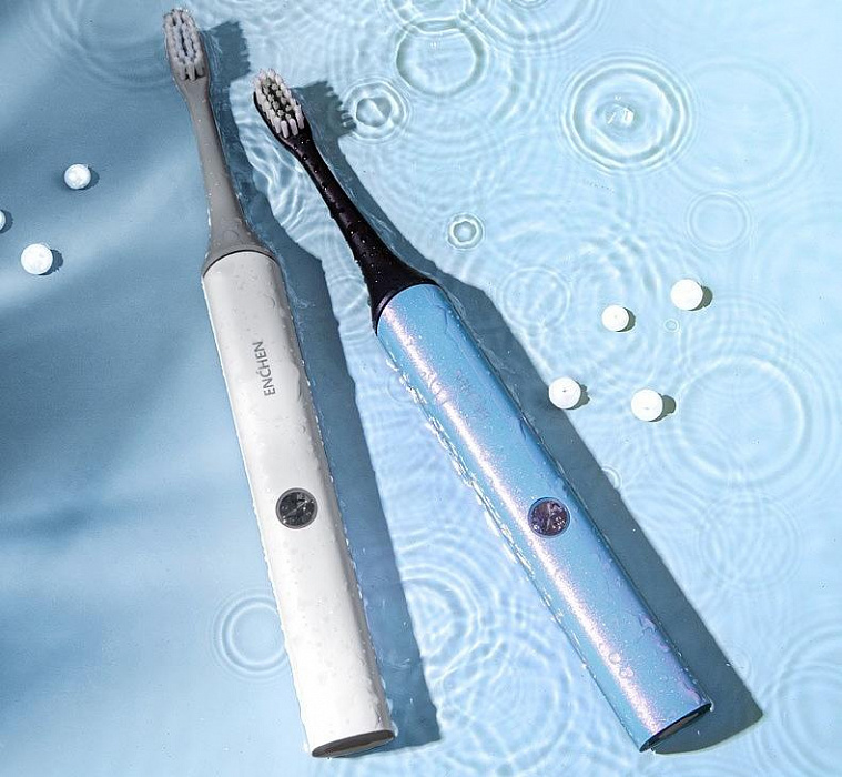 Электрическая зубная щетка Enchen Aurora T+ (White) купить в интернет-магазине icover