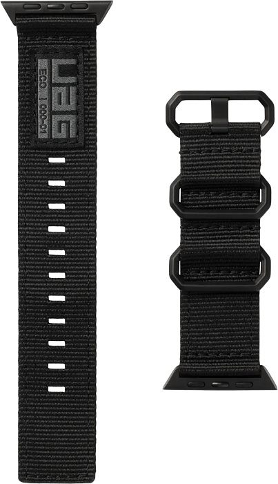 Ремешок UAG Nato Eco Strap (194001114032) для Apple Watch 49 / 45 / 44 / 42 mm (Graphite) купить в интернет-магазине icover