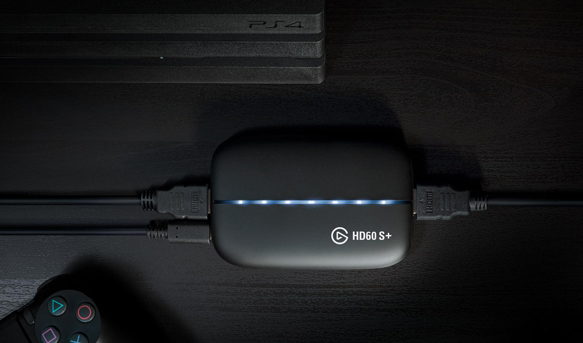 Устройство захвата видео Elgato Game Capture HD60 S+ (Black) купить в интернет-магазине icover