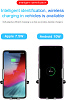 Автомобильный сенсорный держатель Baseus Smart Vehicle Bracket Wireless Charger (WXZN-01) для смартфона (Black) купить в интернет-магазине icover