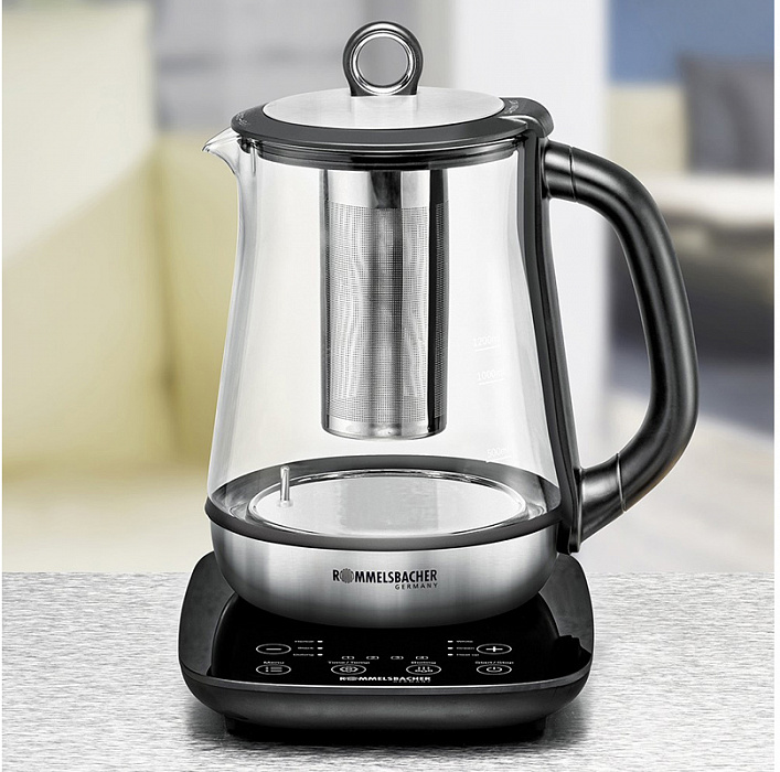 Электрочайник Rommelsbacher TA 2000 (Black) купить в интернет-магазине icover