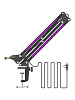 Микрофонная стойка FIFINE boom arm BM38 (Black) купить в интернет-магазине icover