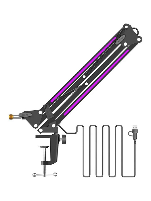 Микрофонная стойка FIFINE boom arm BM38 (Black) купить в интернет-магазине icover