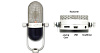 MXL USB-77 - конденсаторный микрофон (Black/Silver) купить в интернет-магазине icover