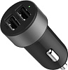 LAB.C Dual USB Car Charger AL (LABC-582-GY) - автомобильное зарядное устройство (Space Grey) купить в интернет-магазине icover