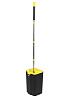 Швабра и ведро Ridberg Premium Plus 2mop (Black/Yellow) купить в интернет-магазине icover