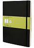 Нелинованный блокнот Moleskine Classic Soft XLarge QP623 (Black) купить в интернет-магазине icover