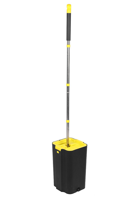Швабра и ведро Ridberg Premium Plus 2mop (Black/Yellow) купить в интернет-магазине icover