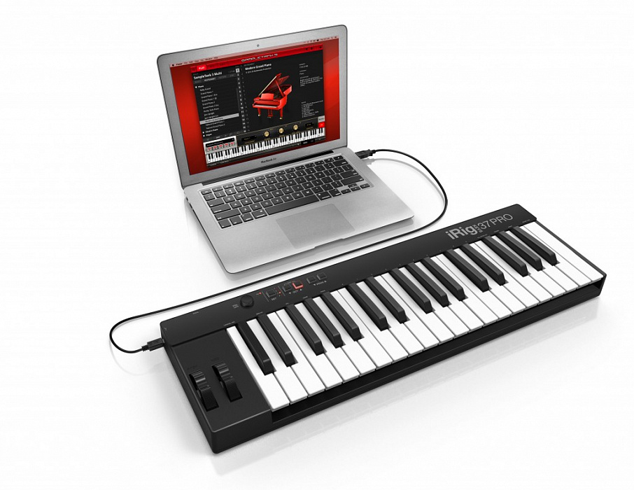 MIDI-клавиатура IK Multimedia iRig Keys 37 PRO (Black) купить в интернет-магазине icover