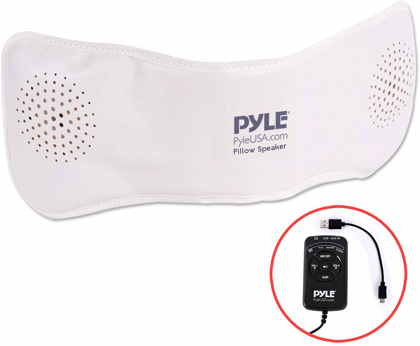 Беспроводные динамики для подушки Pyle Bluetooth Pillow Speaker PPSP18 (White) купить в интернет-магазине icover