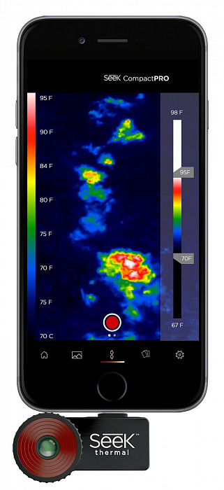 Тепловизор Seek Thermal Compact PRO (для iOS) (Black) купить в интернет-магазине icover