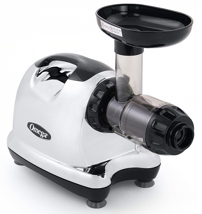 Соковыжималка Omega Juicer 8006 DA-900 (Chrome) купить в интернет-магазине icover