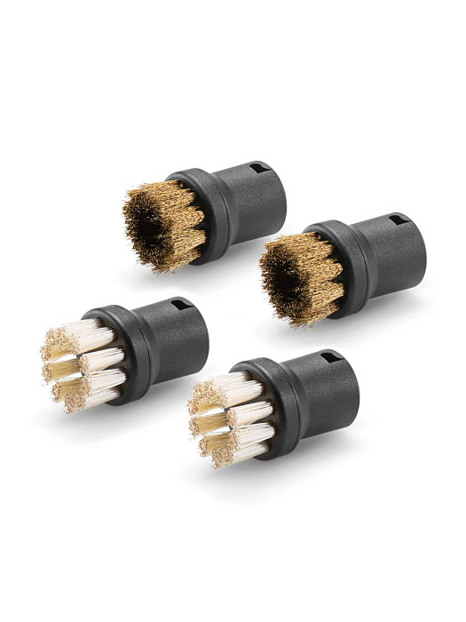 Круглые щётки с жесткой щетиной Karcher 4 шт. (2.863-335.0) купить в интернет-магазине icover