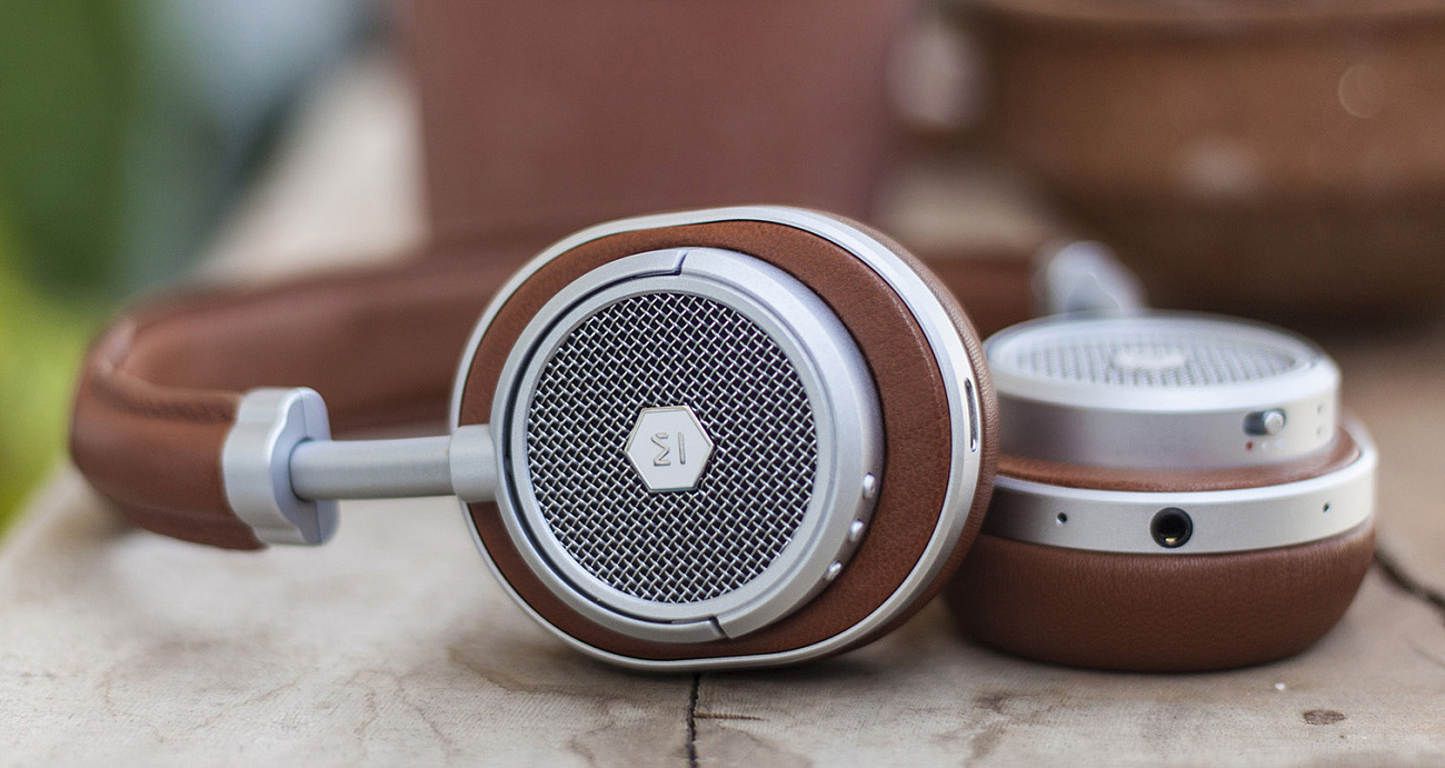 Bluetooth-наушники с микрофоном Master & Dynamic MW50S2 (Brown) купить в интернет-магазине icover